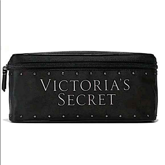 🆕HOST🎉PICK VICTORIA SECRETS BEAUTIFUL SATEEN LIKE MATERIAL SOLD BLACK/SILVER - Picture 4 of 14